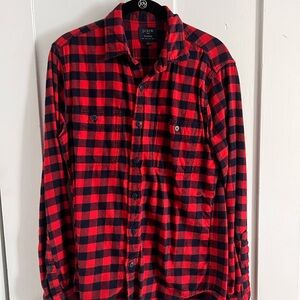 J. Crew Men’s Buffalo Plaid Flannel Shirt
